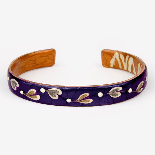 Ava Austin Studios: Hearts FaCuff: Purple