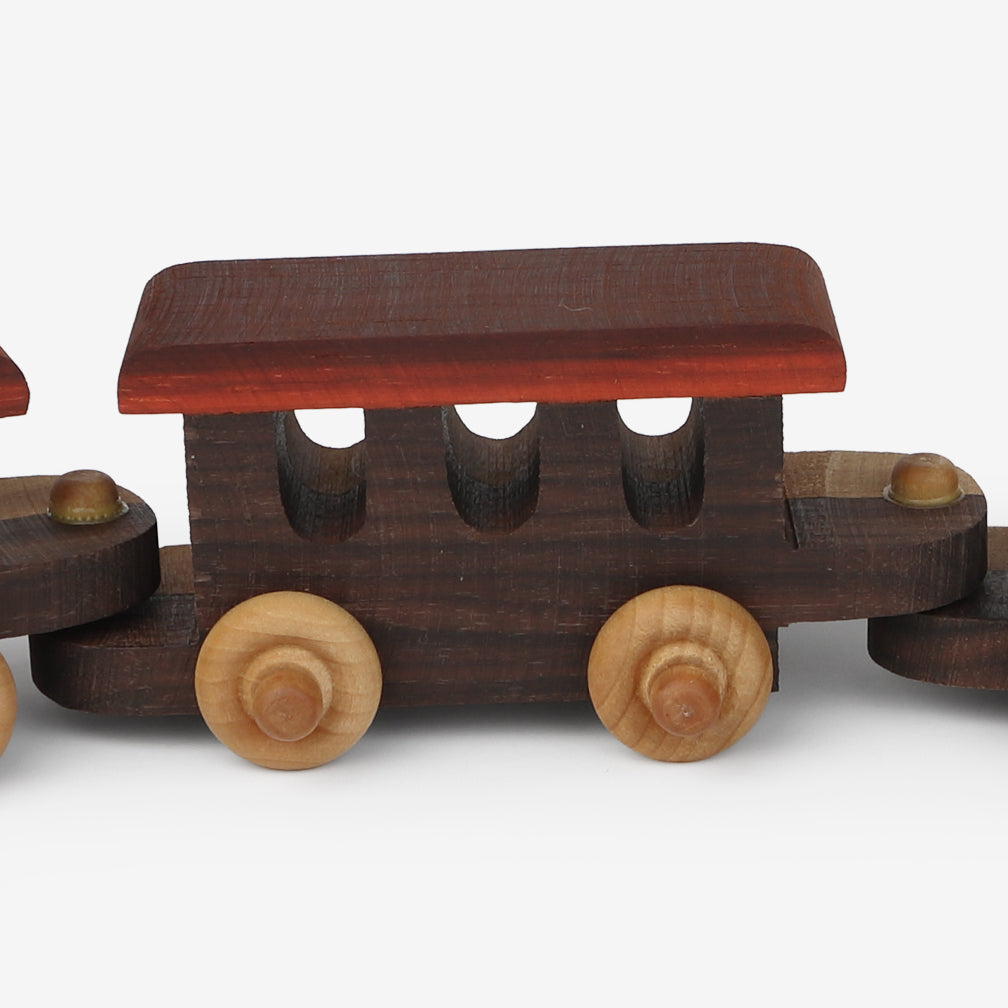 Baldwin Toy Co.: Mini Train Set, Four Cars