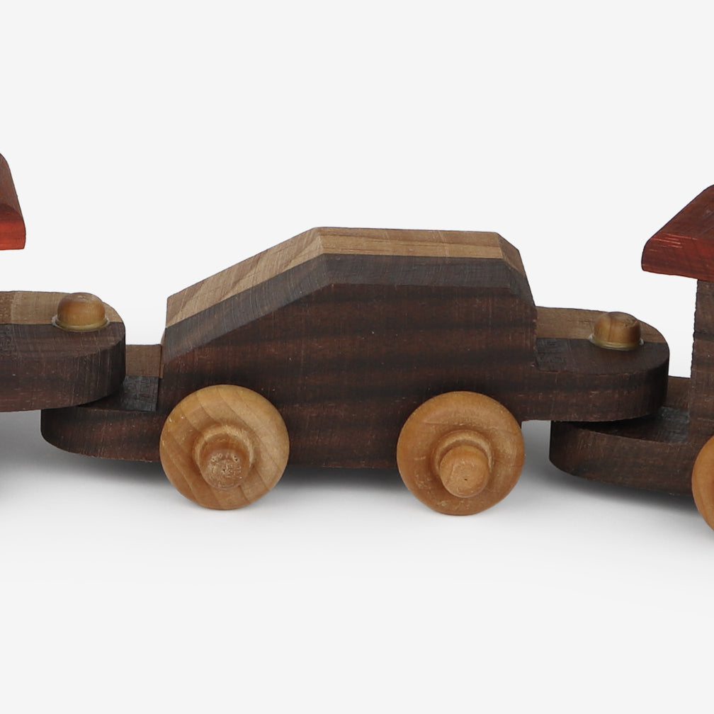 Baldwin Toy Co.: Mini Train Set, Four Cars