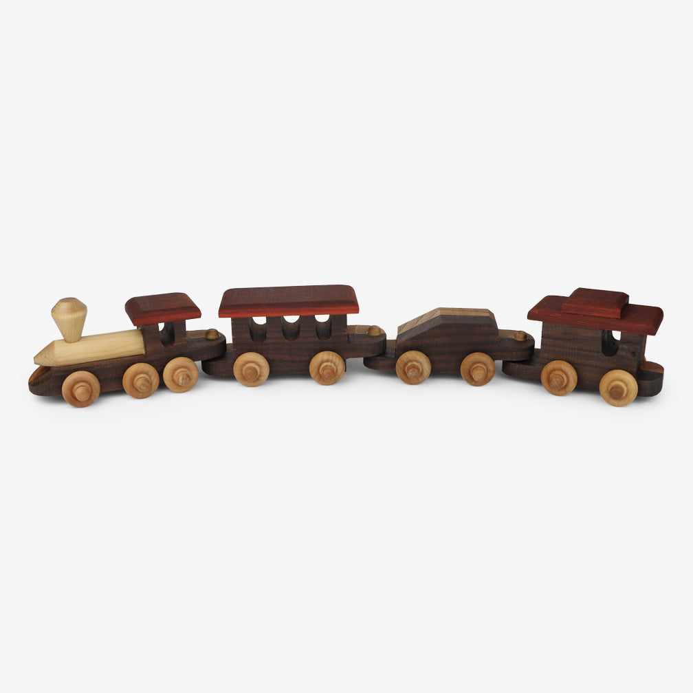 Baldwin Toy Co.: Mini Train Set, Four Cars