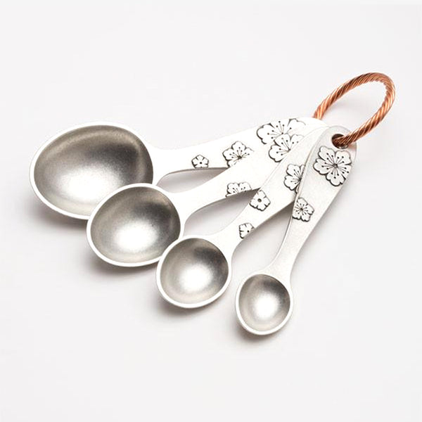 Beehive Handmade: Measuring Spoon Set: Cherry Blossoms