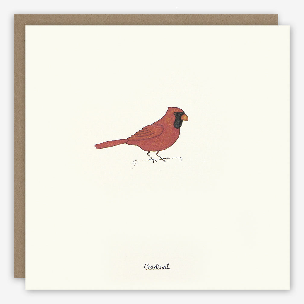 Beth Mueller: Everyday Card: Cardinal