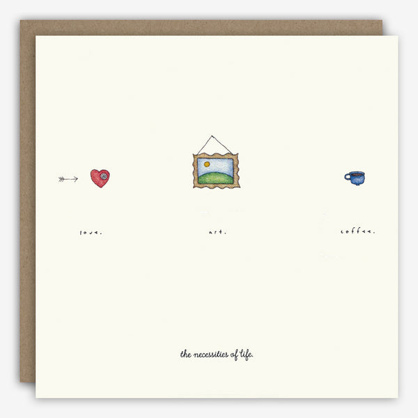 Artist Beth Mueller finds beauty and wonder in simplicity. She combines her sweet hand-painted images with words to produce this lovely line of greeting cards.