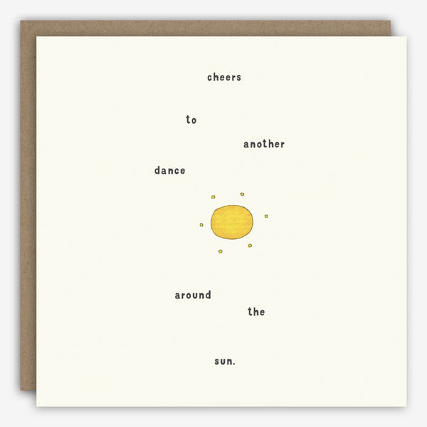 Beth Mueller: Birthday Card: Dance Around the Sun