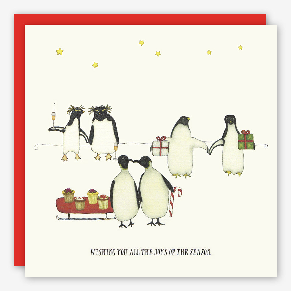 Beth Mueller: Holiday Card: A Penguin Story