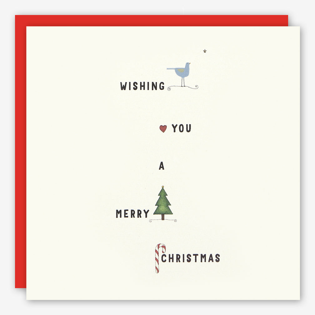 Beth Mueller: Holiday Card: Wishing You A Merry Christmas
