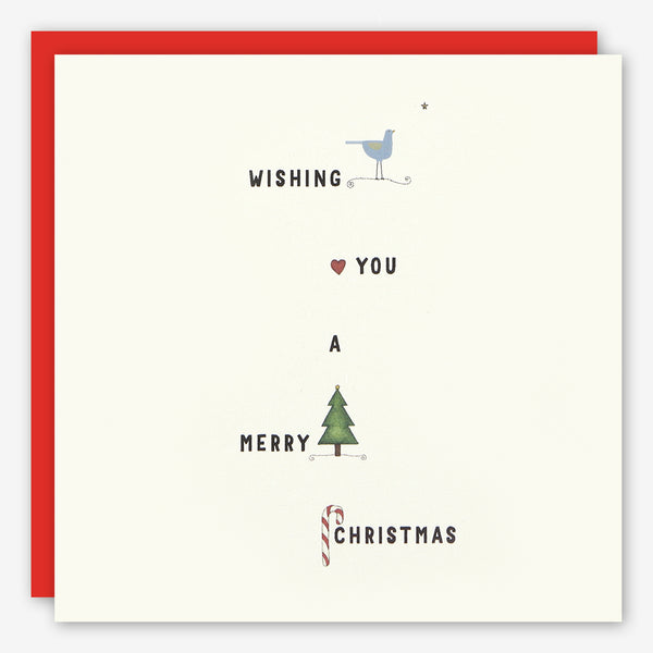 Beth Mueller: Holiday Card: Wishing You A Merry Christmas