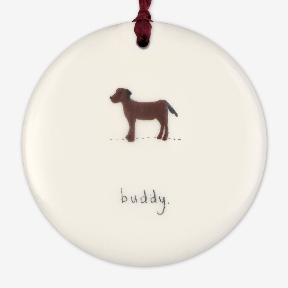 Beth Mueller: Ornament: buddy