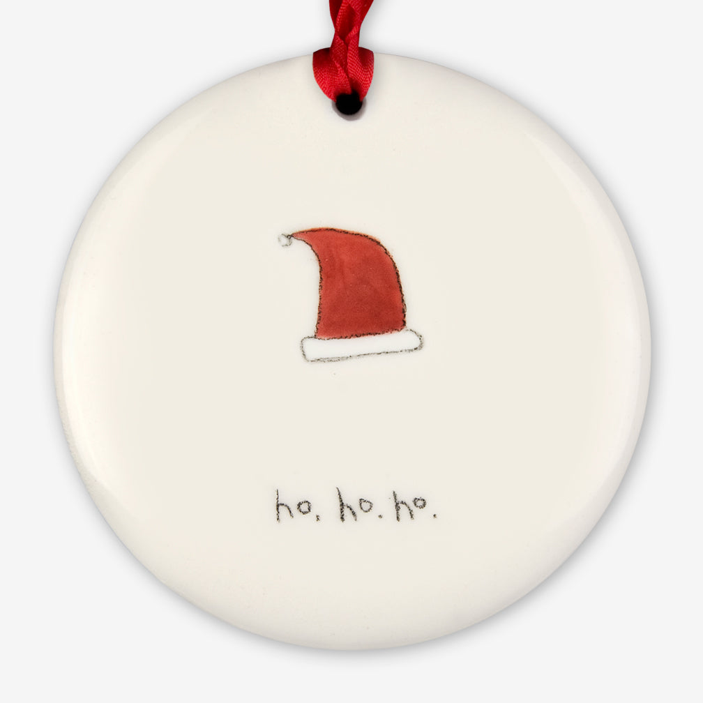 Beth Mueller: Ornament: ho. ho. ho.