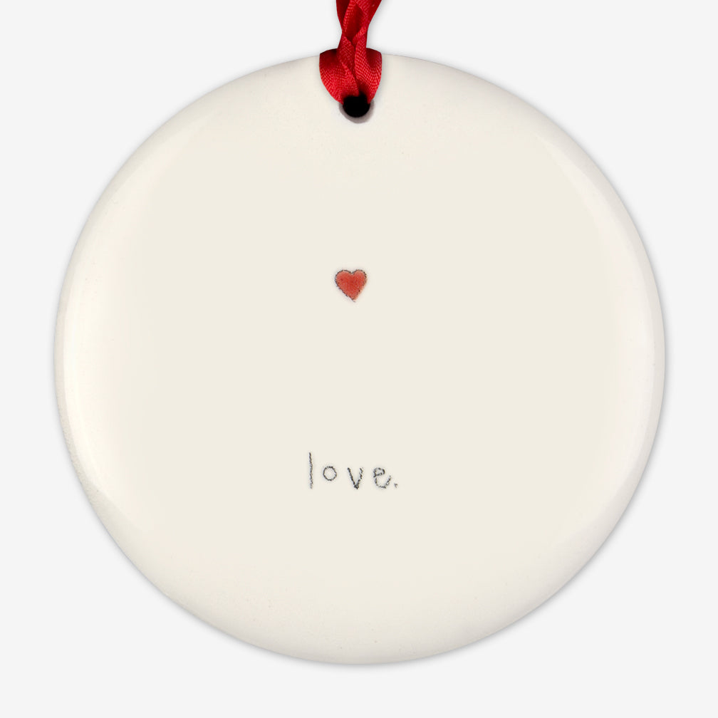 Beth Mueller: Ornament: love (heart)