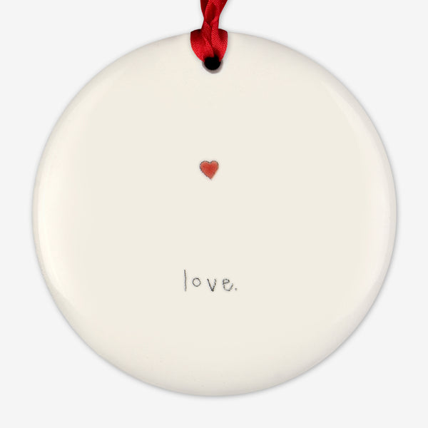 Beth Mueller: Ornament: love (heart)