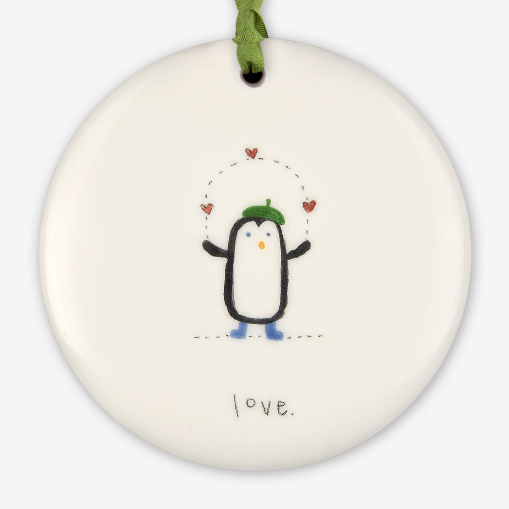 Beth Mueller: Ornament: love