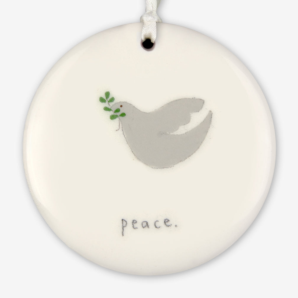 Beth Mueller: Ornament: peace (dove)