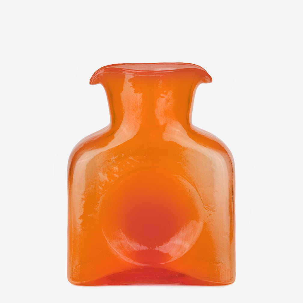 Blenko Glass Company: Mini Classic Water Bottle: Butternut