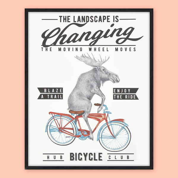 Central & Gus: Art Poster: Murray Maynooth Moose