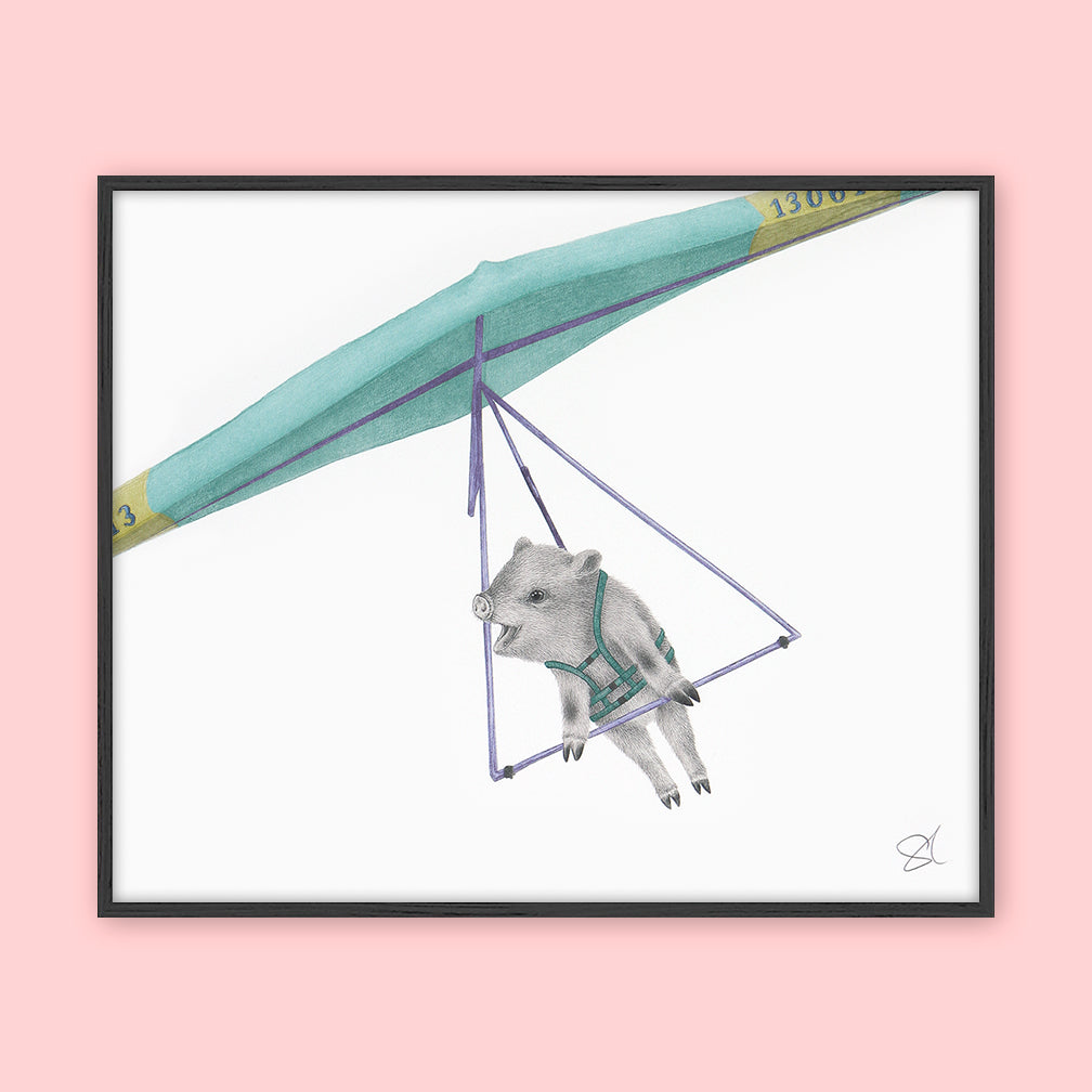 Central & Gus: Art Print: Stella Almagemela Javelina