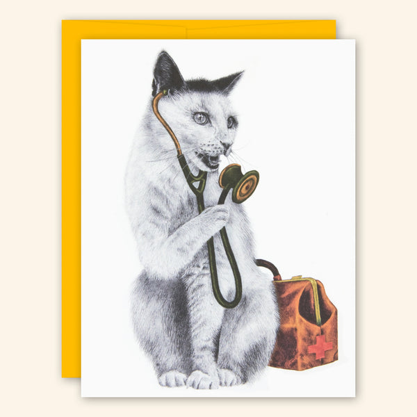 Central & Gus: Greeting Card: Tam Estavida Cat