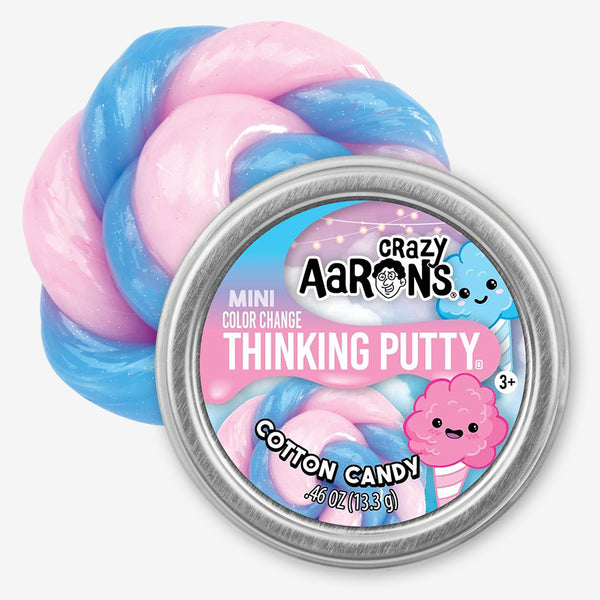 Crazy Aaron’s: Mini Thinking Putty: Cotton Candy