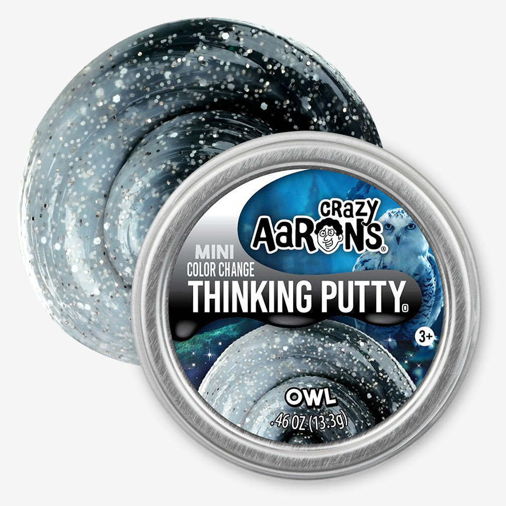 Crazy Aaron’s: Mini Thinking Putty: Owl