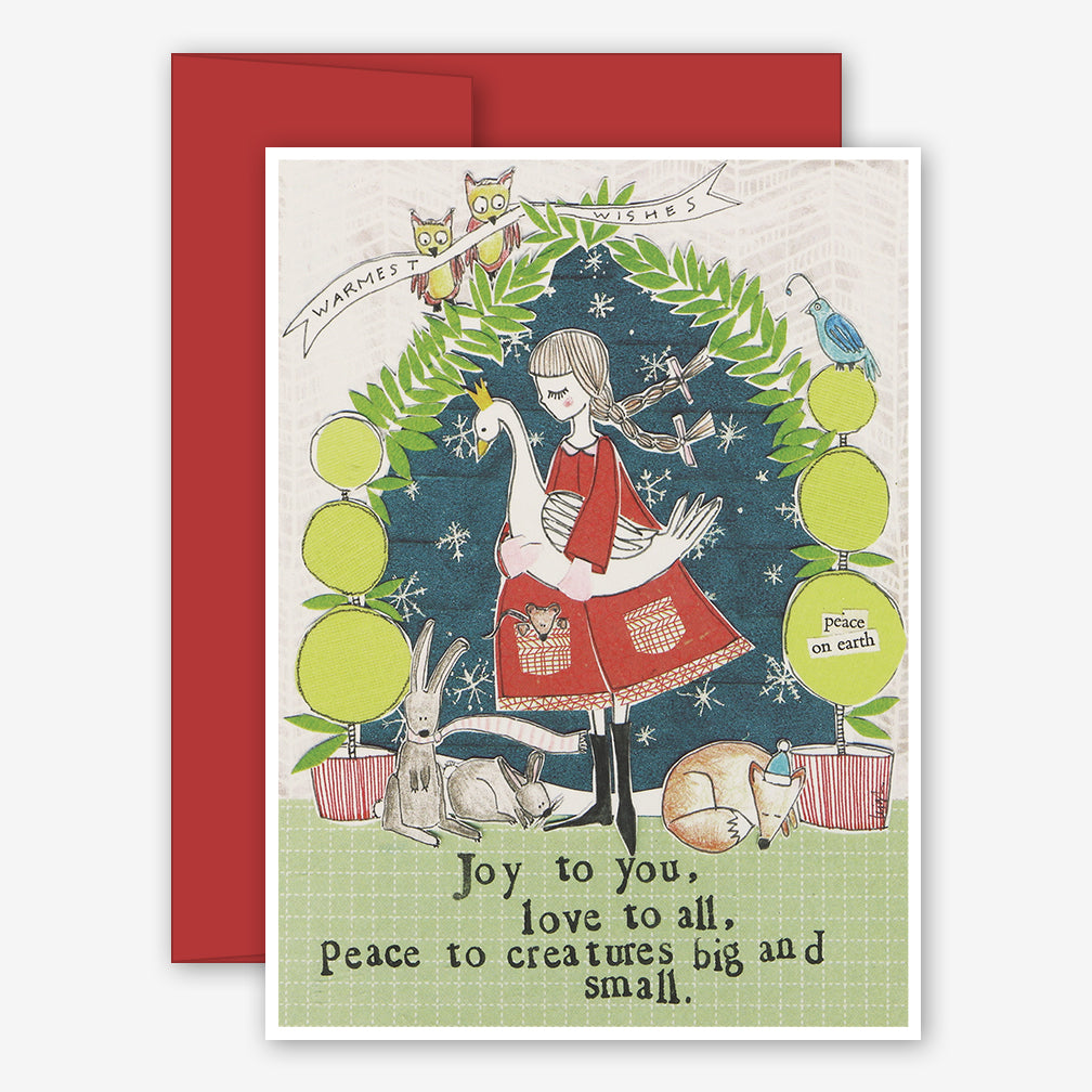 Curly Girl Design: Holiday Card: Creatures Big & Small