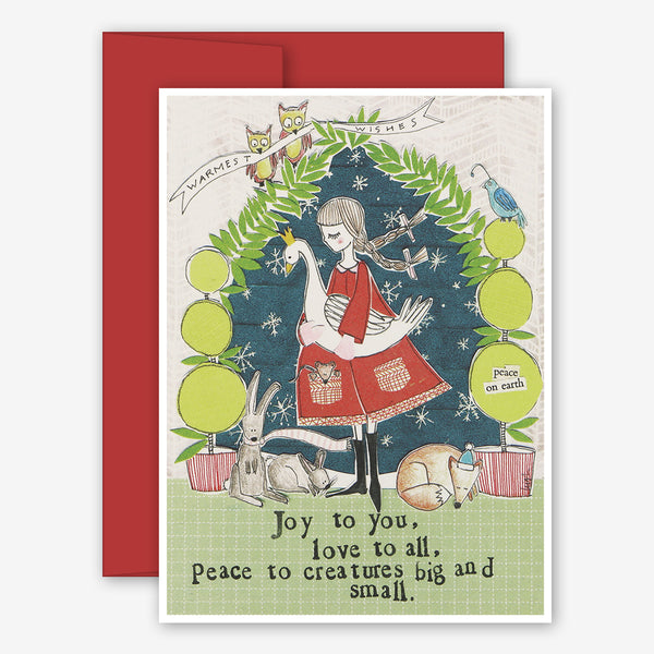 Curly Girl Design: Holiday Card: Creatures Big & Small