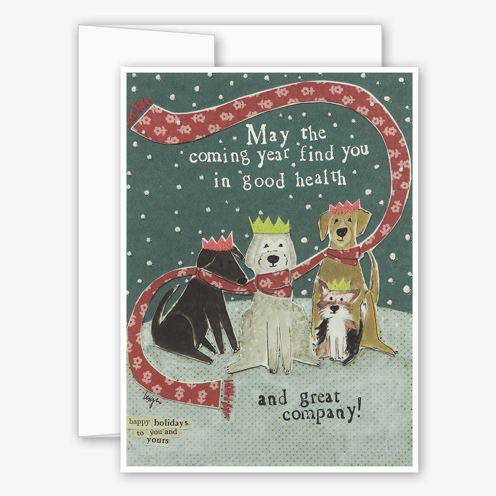 Curly Girl Design: Holiday Card: Great Company