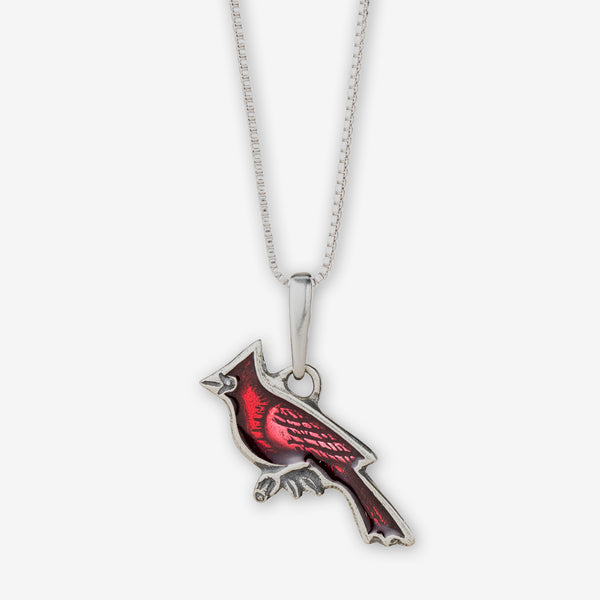 Danforth Pewter: 18" Cardinal Necklace