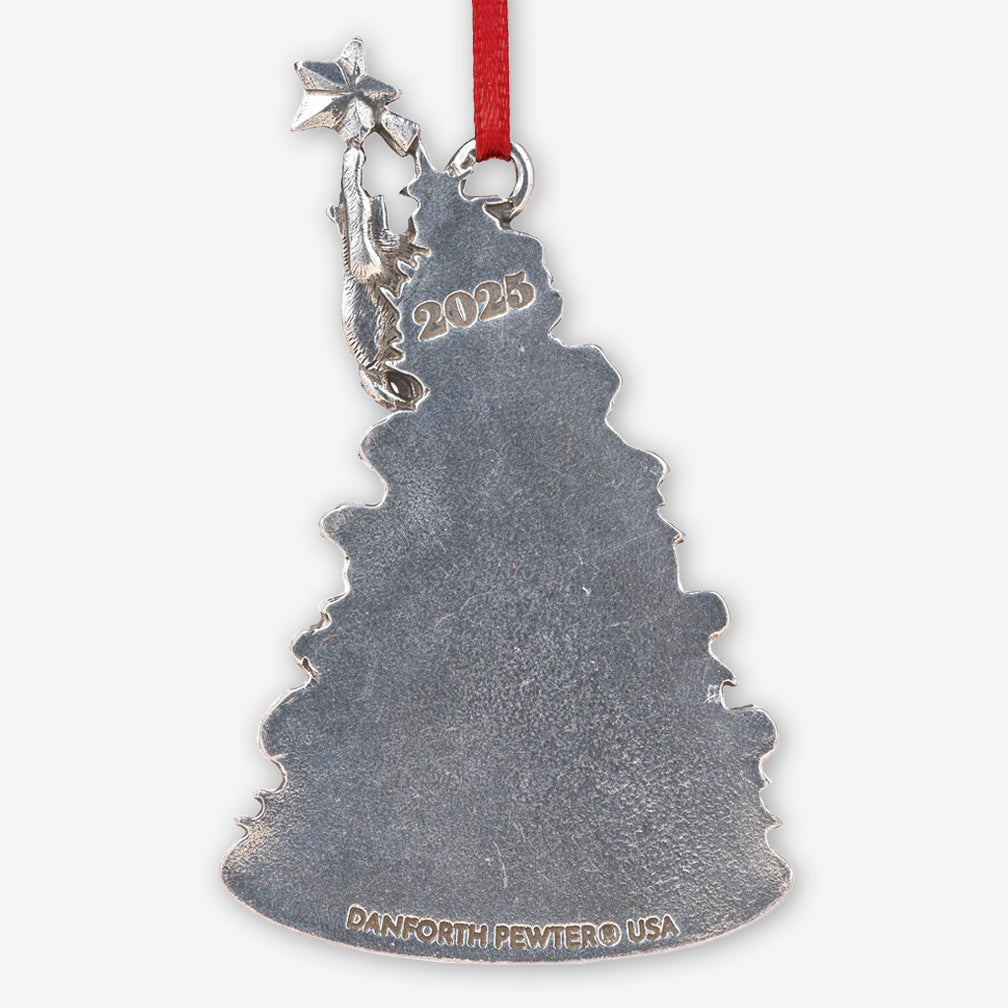 Danforth Pewter: Pewter Ornaments: A Curious Christmas 2025 Annual Ornament