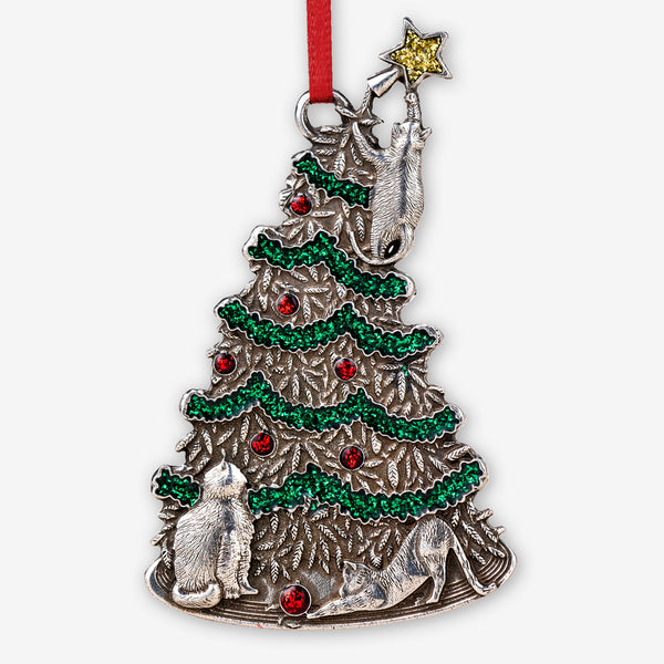 Danforth Pewter: Pewter Ornaments: A Curious Christmas 2025 Annual Ornament