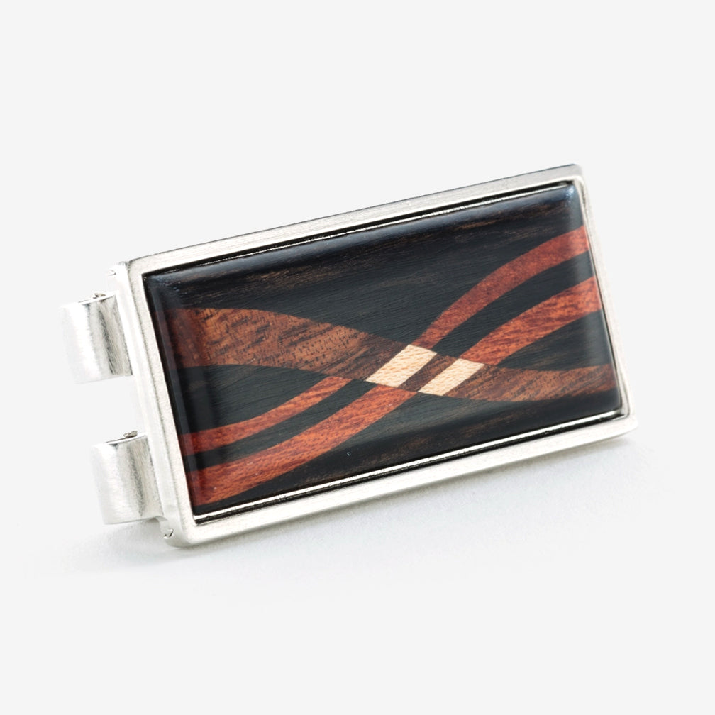 Davin & Kesler: Money Clip: Inlay Bubinga