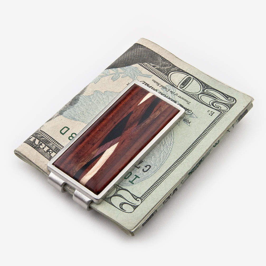 Davin & Kesler: Money Clip: Inlay Bubinga
