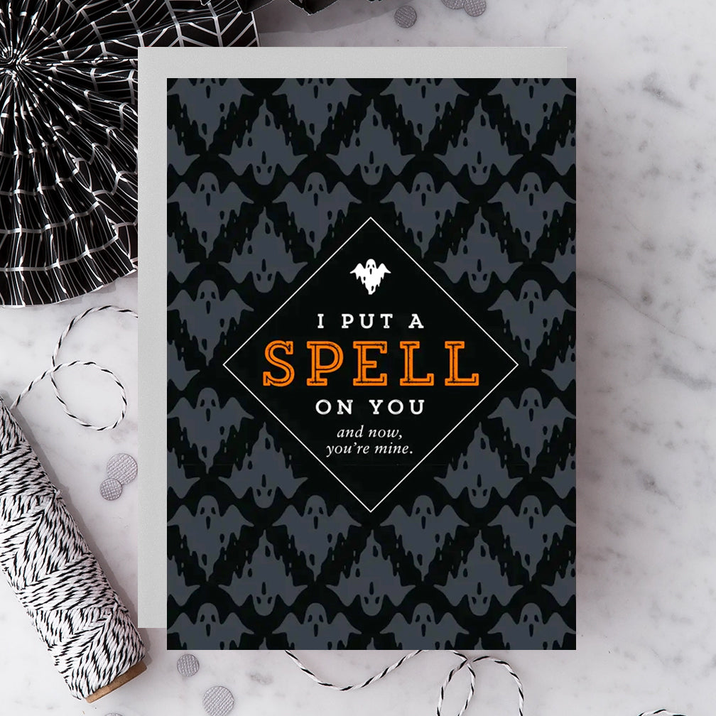 Design With Heart Halloween Card: I Put a Spell On You