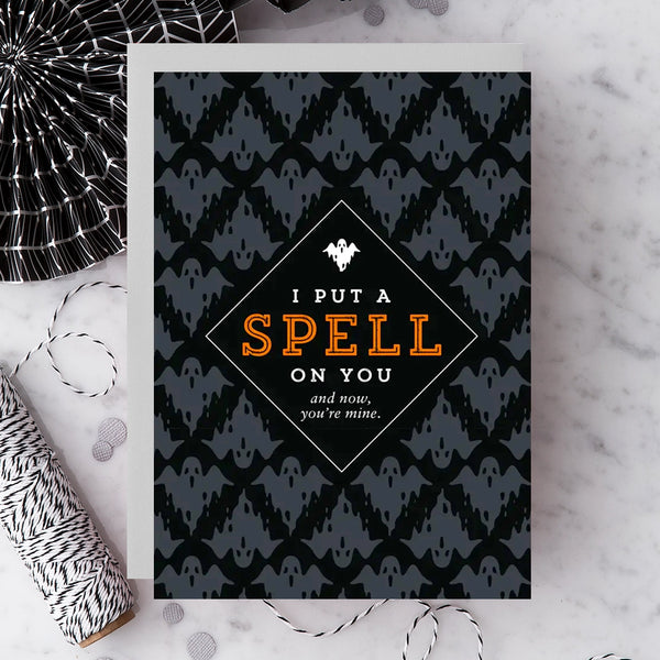Design With Heart Halloween Card: I Put a Spell On You