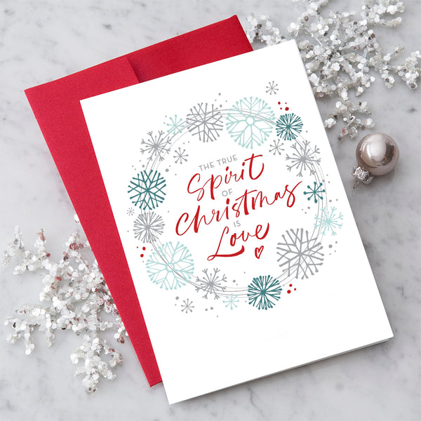 Design With Heart Holiday Card: Spirit of Christmas