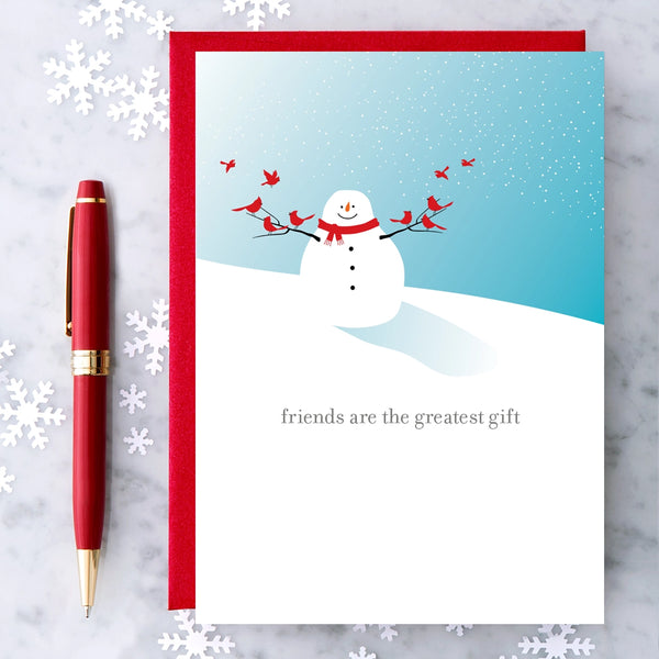 Design With Heart Holiday Card: Friends Are the Greatest Gift