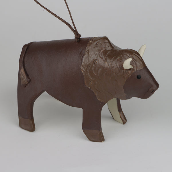 Evening Star Studio: Ornament: Bison