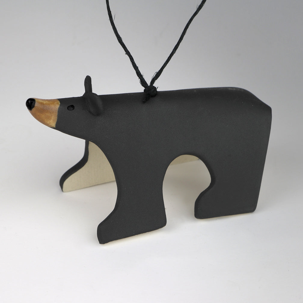 Evening Star Studio: Ornament: Black Bear