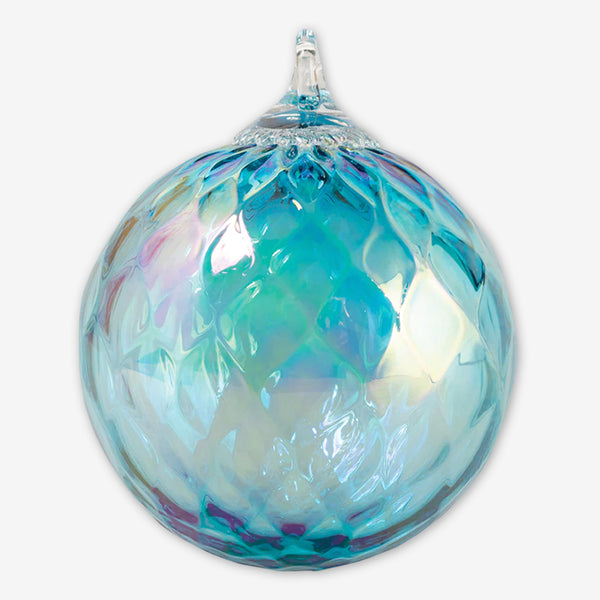 Glass Eye Studio: Birthstone Round Ornaments: December / Topaz