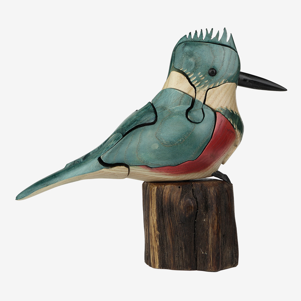 Genesis Chapman Bird Puzzles: Kingfisher with Fish