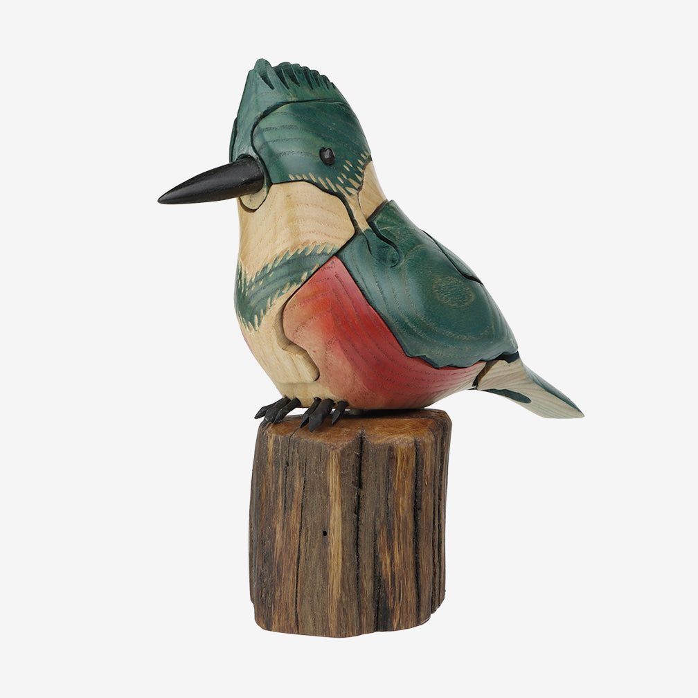 Genesis Chapman Bird Puzzles: Kingfisher with Fish
