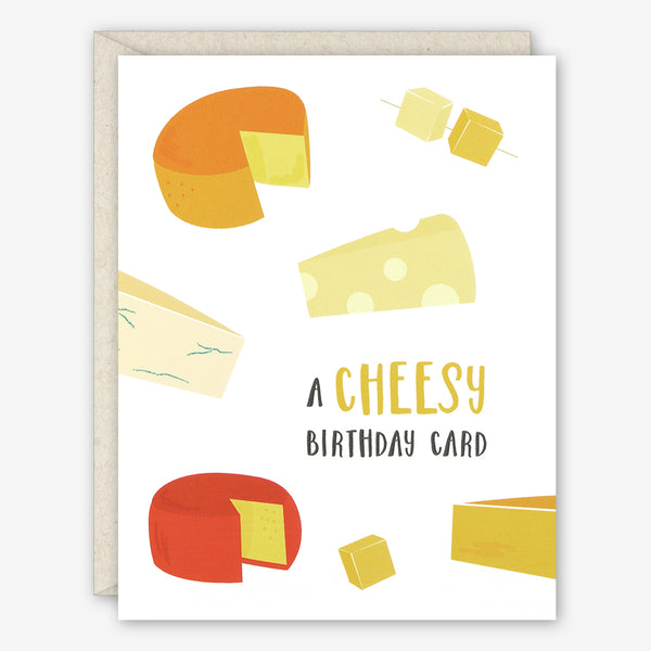 Graphic Anthology Birthday Card: A Cheesy Birthday Card