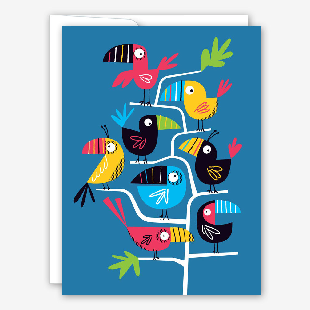 Great Arrow Birthday Card: Toucan Party