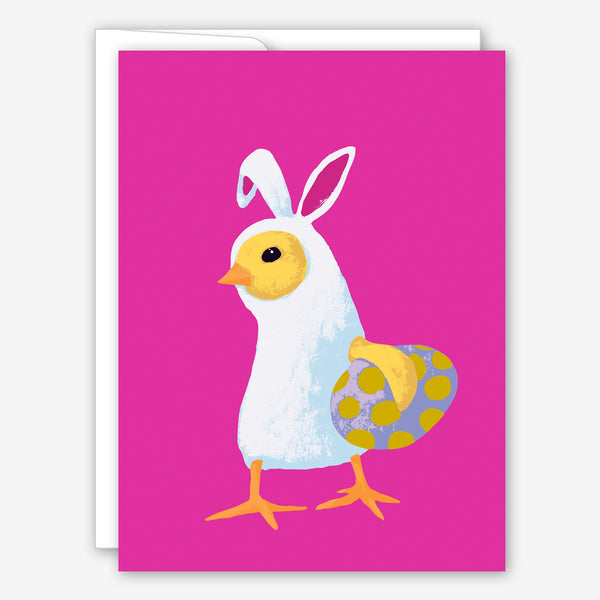 Great Arrow Easter Card: Chick in Bunny Suit