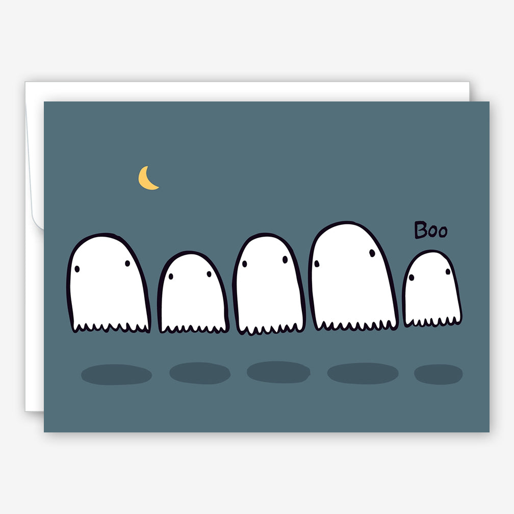 Great Arrow Halloween Card: Ghost Parade