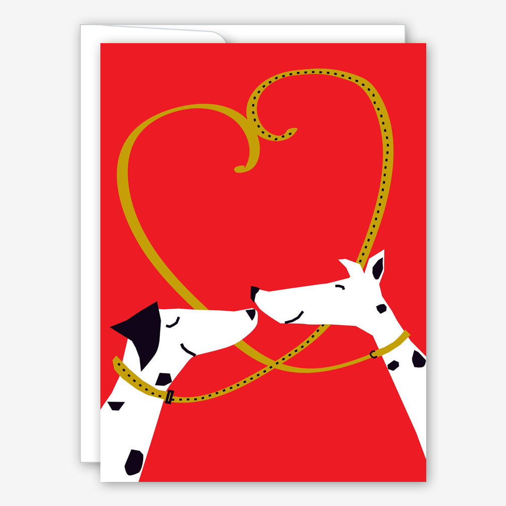 Great Arrow Love Card: Dalmatian Love