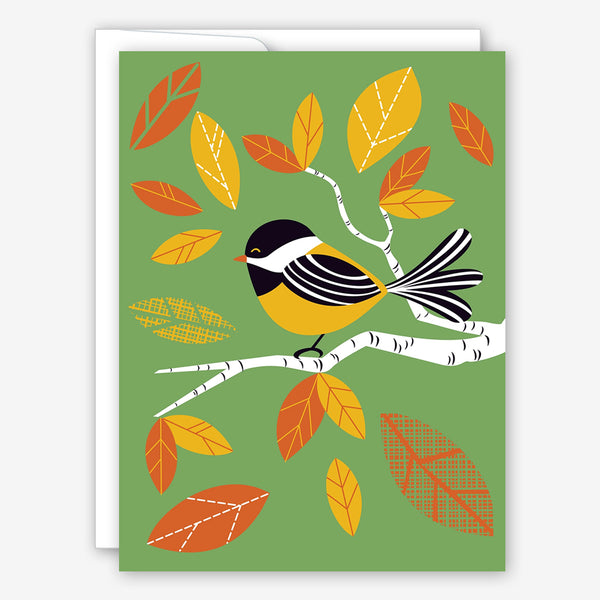 Great Arrow Thanksgiving Card: Thanksgiving Chickadee