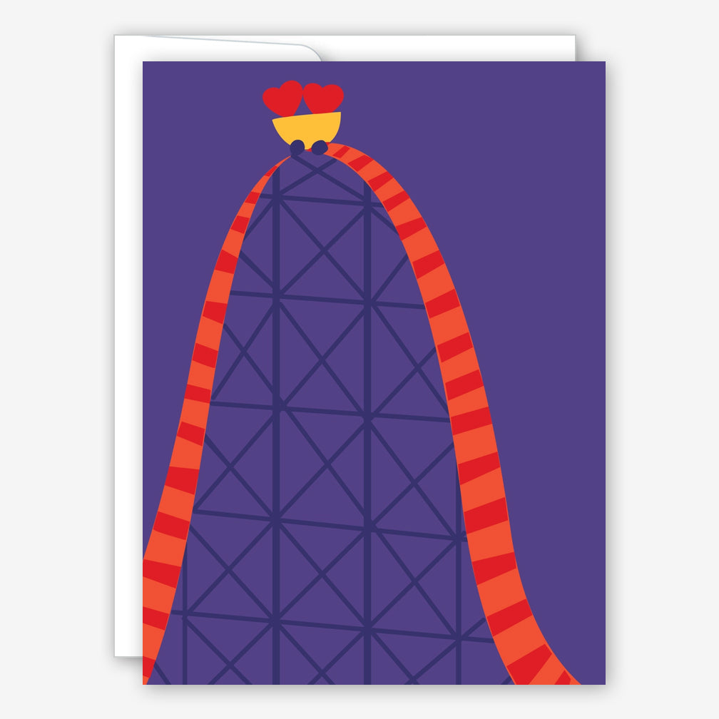 Great Arrow Valentine’s Day Card: Love Coaster Ride