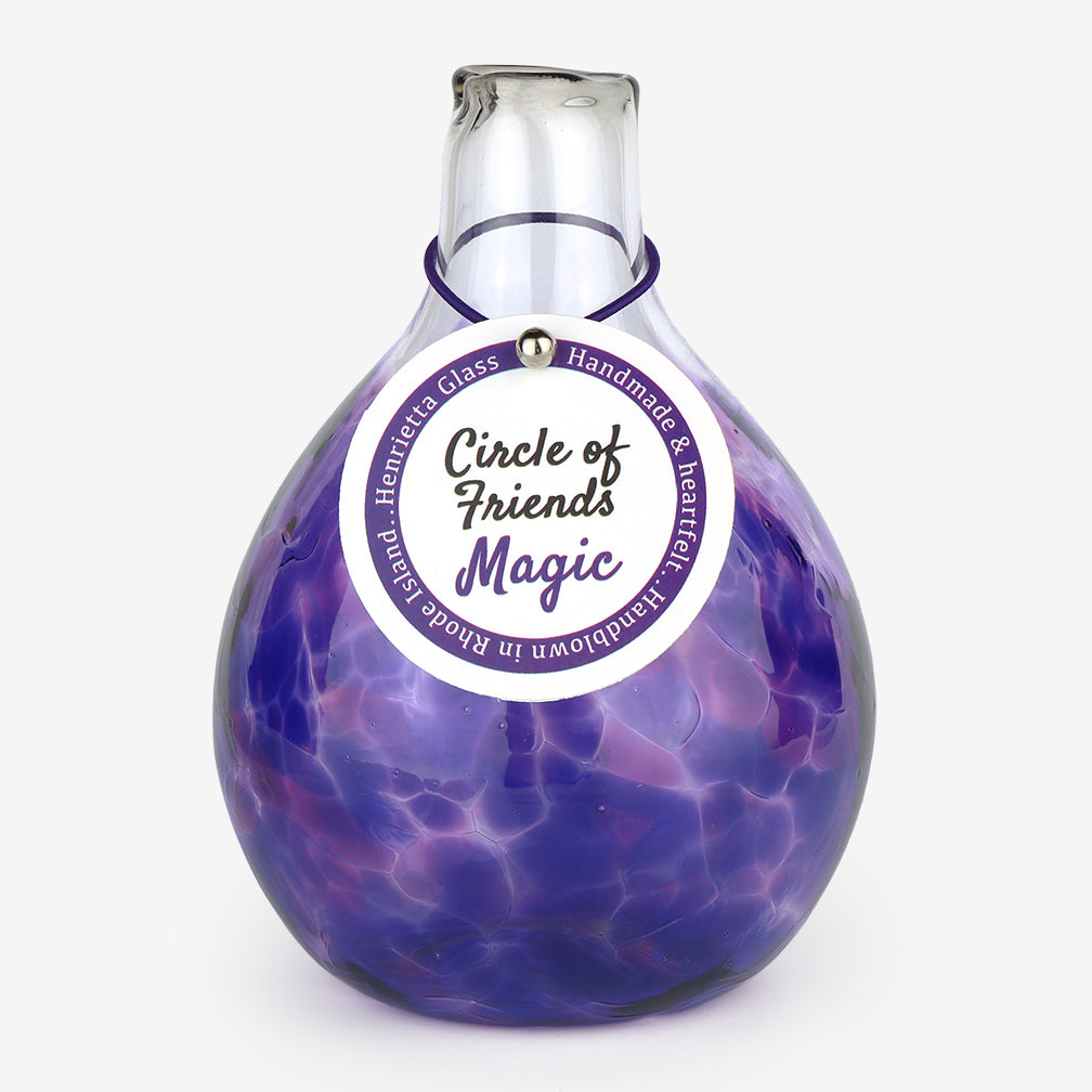 Henrietta Glass: Circle of Friends Vase: Magic/Violet