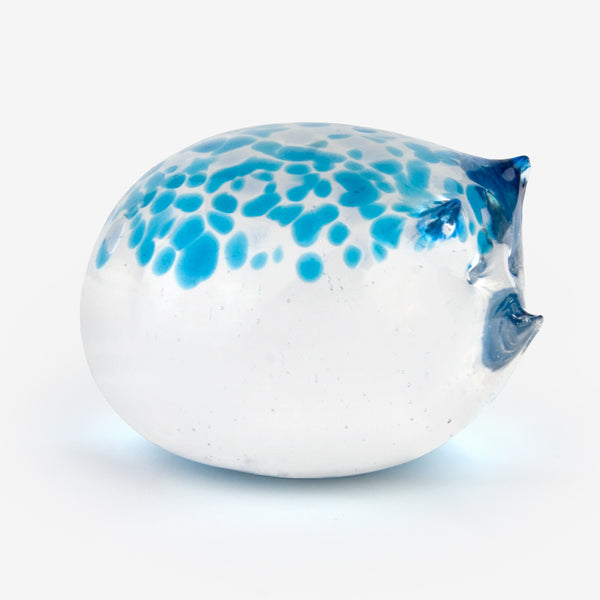 Henrietta Glass: HedgeHug: Azure