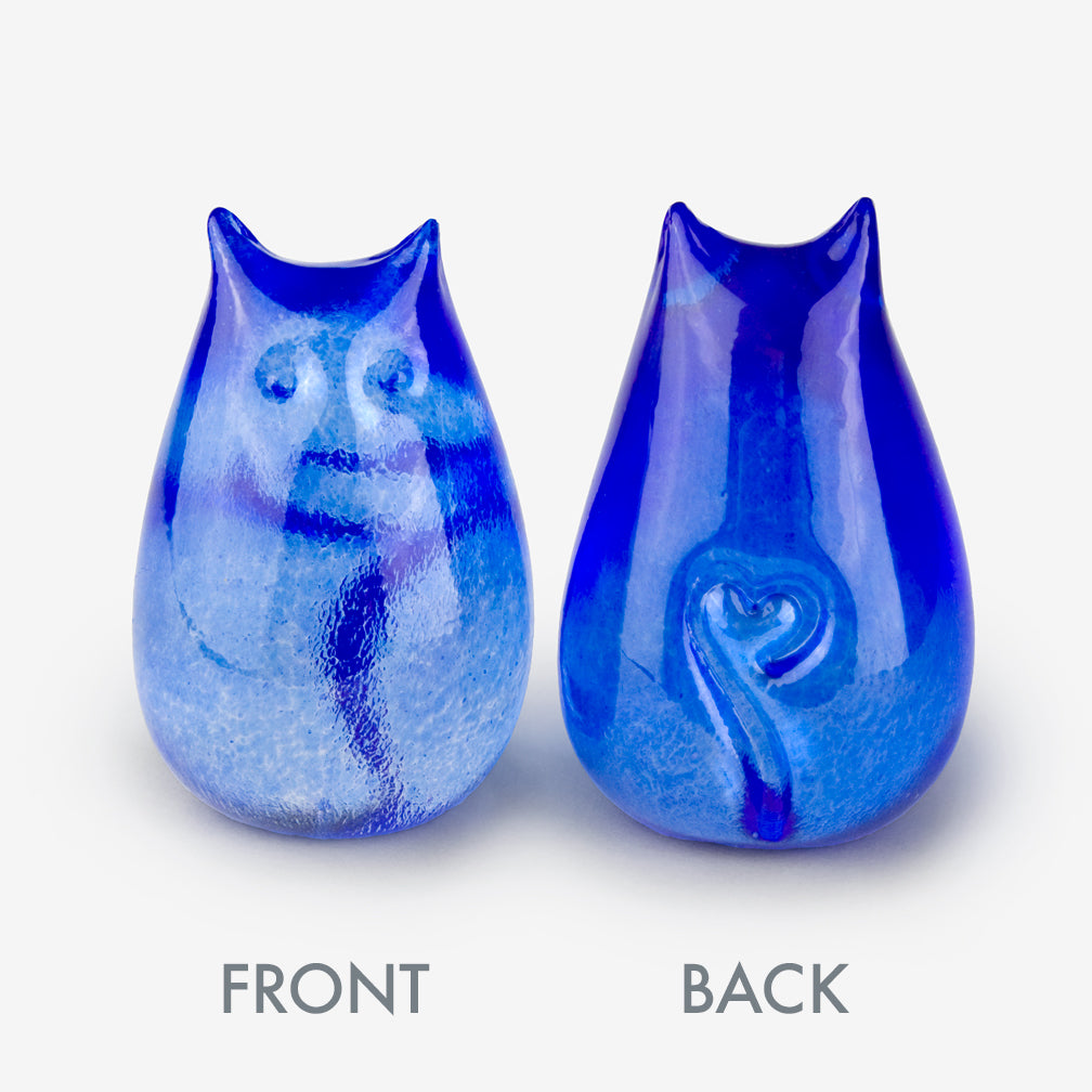 Henrietta Glass: Love Cat: Blue Sky